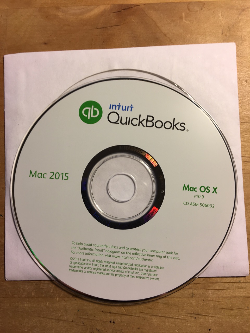 quickbooks for mac 2015 sierra
