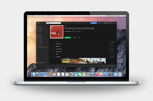 spotify for mac laptop